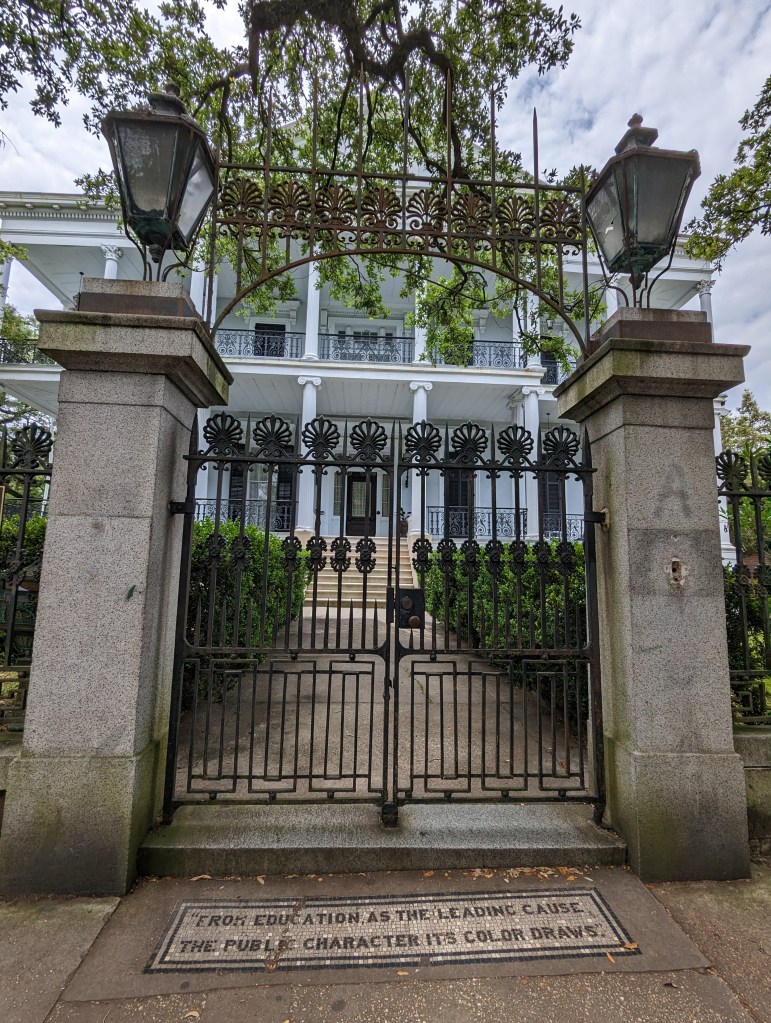 The house featured as a school for witches in American Horror Story: Coven